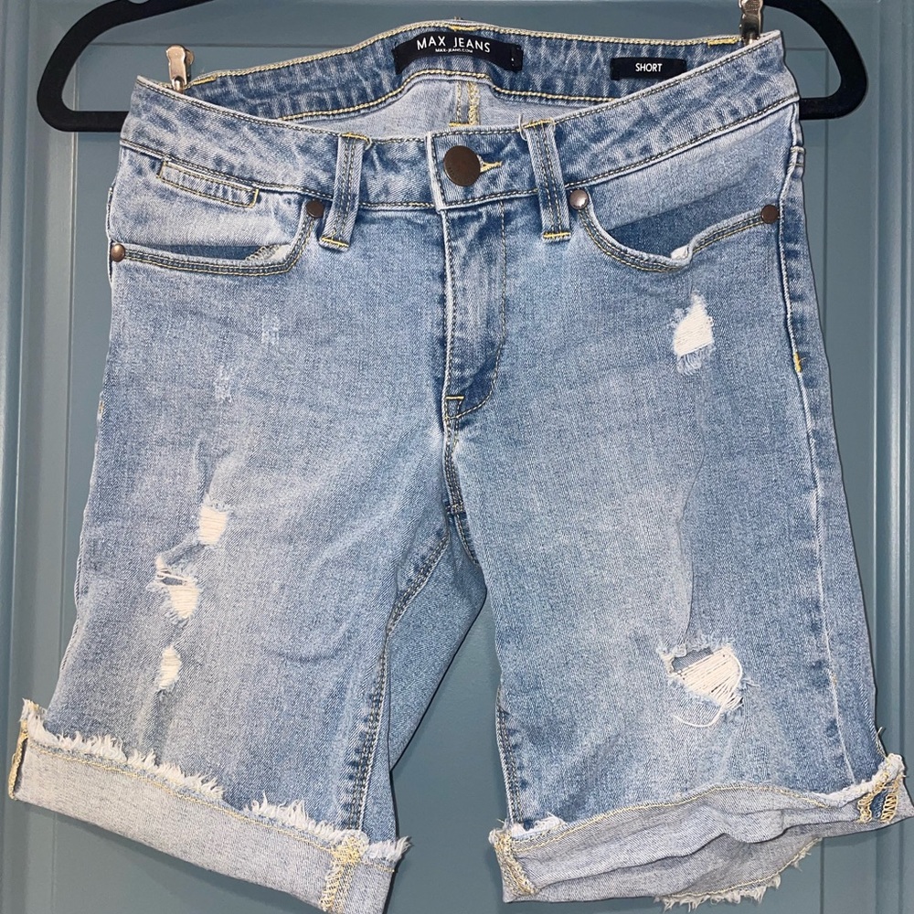 Max Jeans denim Bermuda shorts